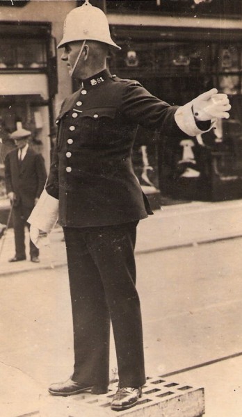John in police service before the war